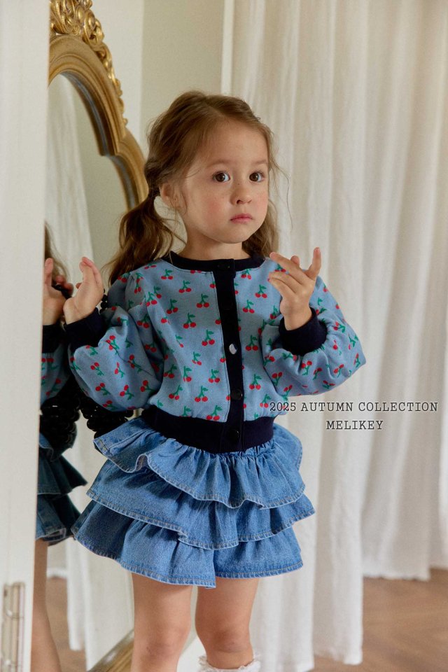[melikey] Cherry Puff Cardigan_2colors