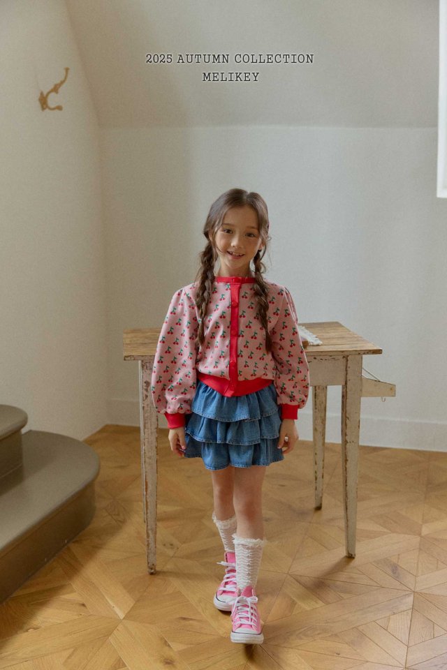 [melikey] Cherry Puff Cardigan_2colors