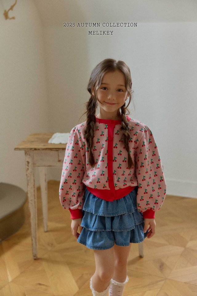 [melikey] Cherry Puff Cardigan_2colors