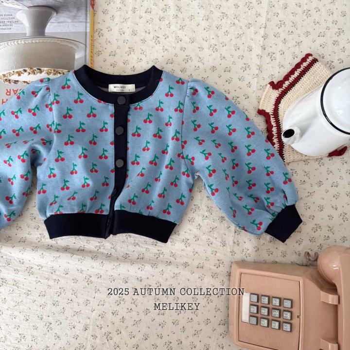 [melikey] Cherry Puff Cardigan_2colors