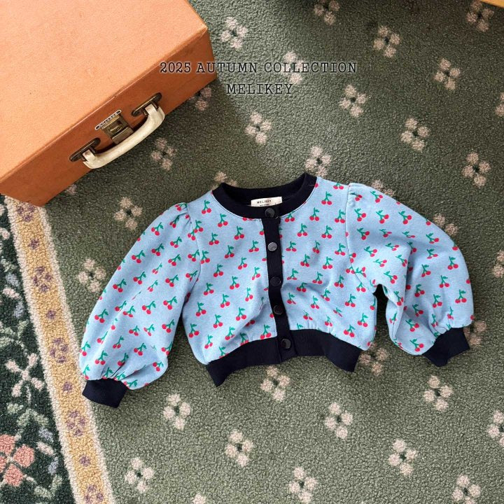 [melikey] Cherry Puff Cardigan_2colors