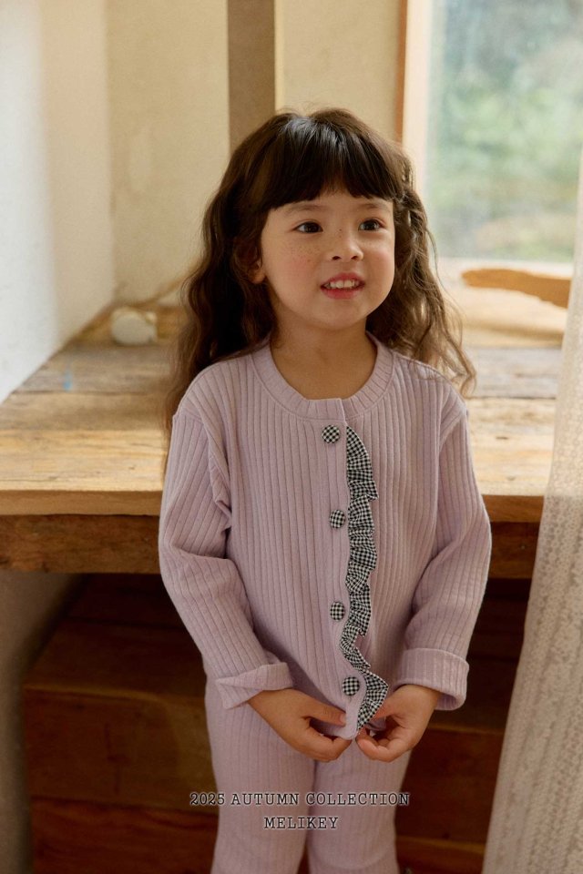 [melikey] Point Button Cardigan_3colors