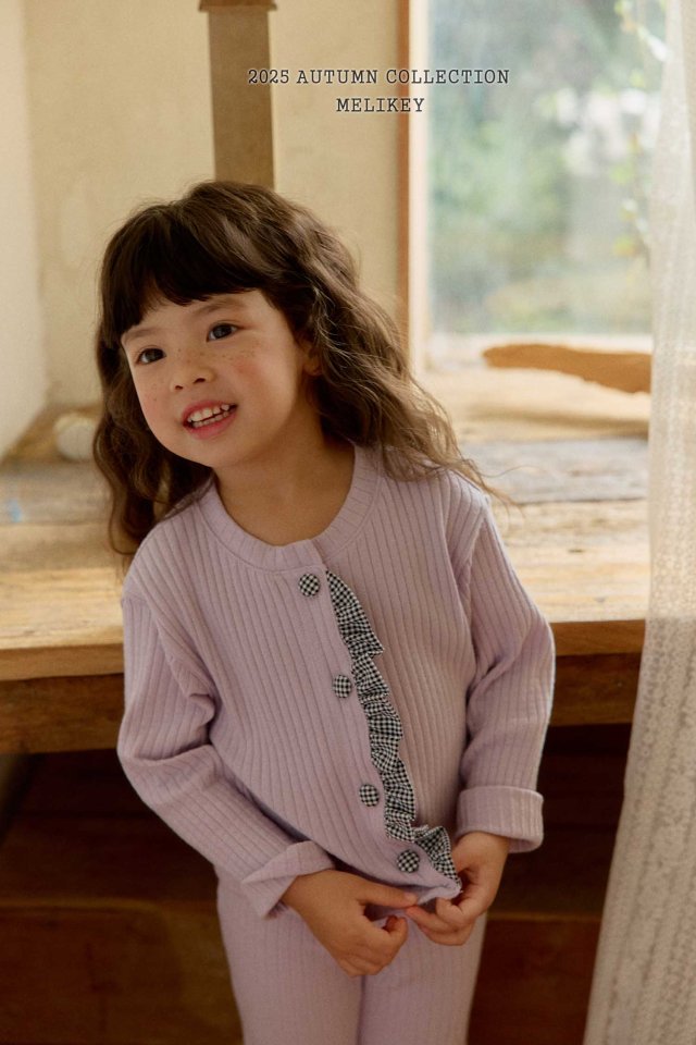 [melikey] Point Button Cardigan_3colors