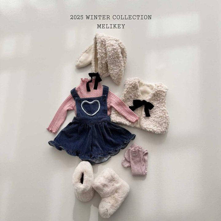 [melikey] Bunny Fleece Hat_Light Beige