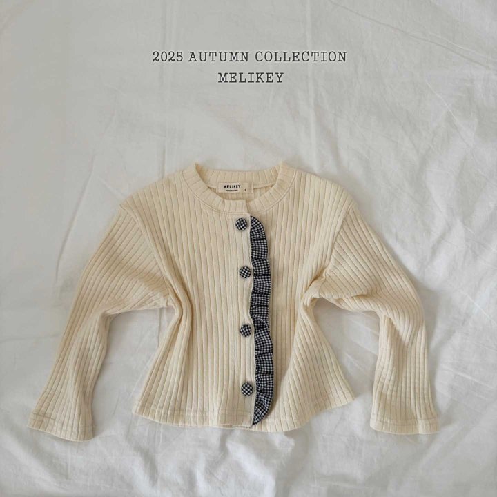 [melikey] Point Button Cardigan_3colors