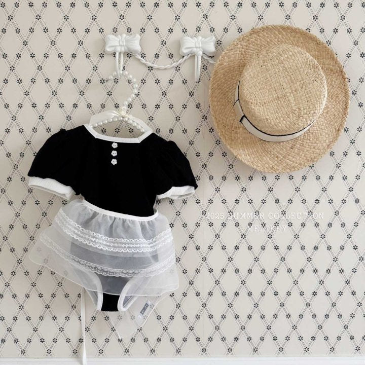 [melikey] Mimi Ribbon Swim Suit_2colors