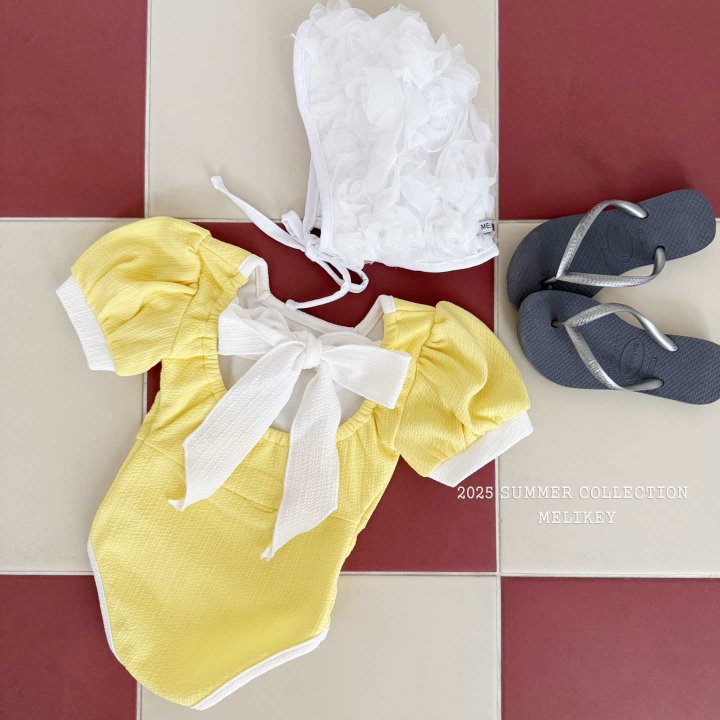 [melikey] Mimi Ribbon Swim Suit_2colors