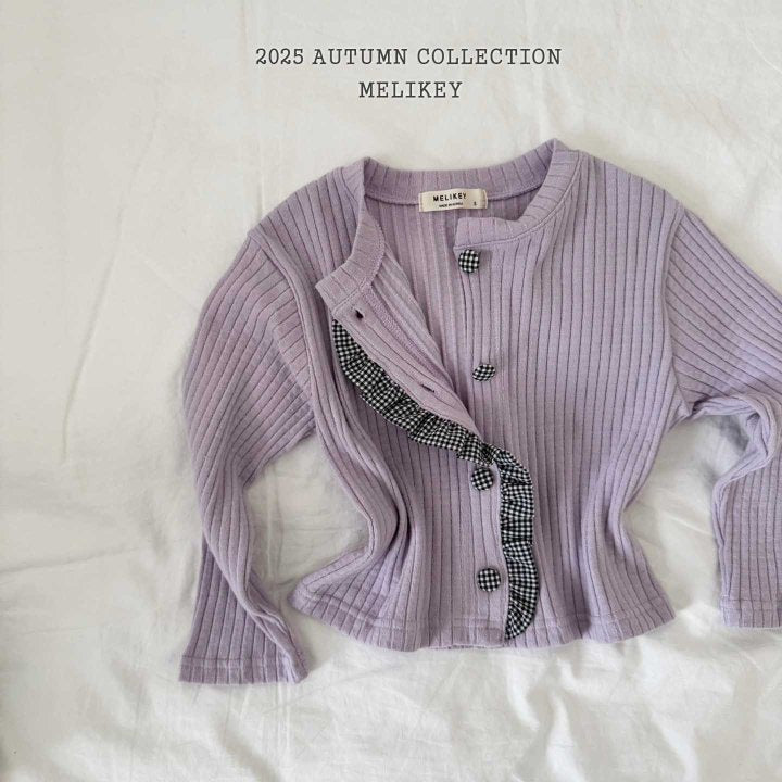 [melikey] Point Button Cardigan_3colors