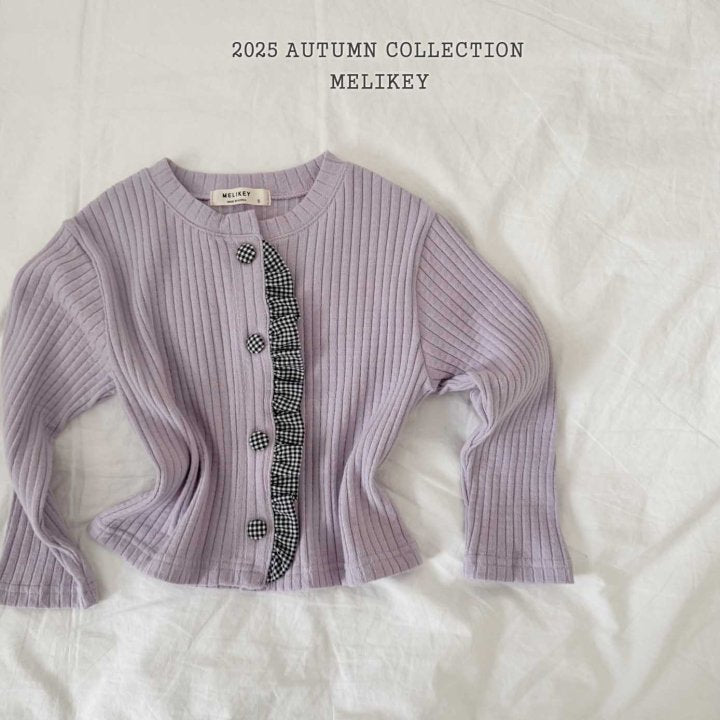 [melikey] Point Button Cardigan_3colors