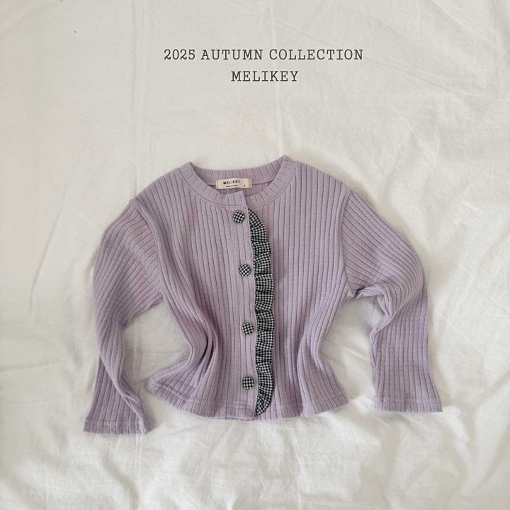 [melikey] Point Button Cardigan_3colors