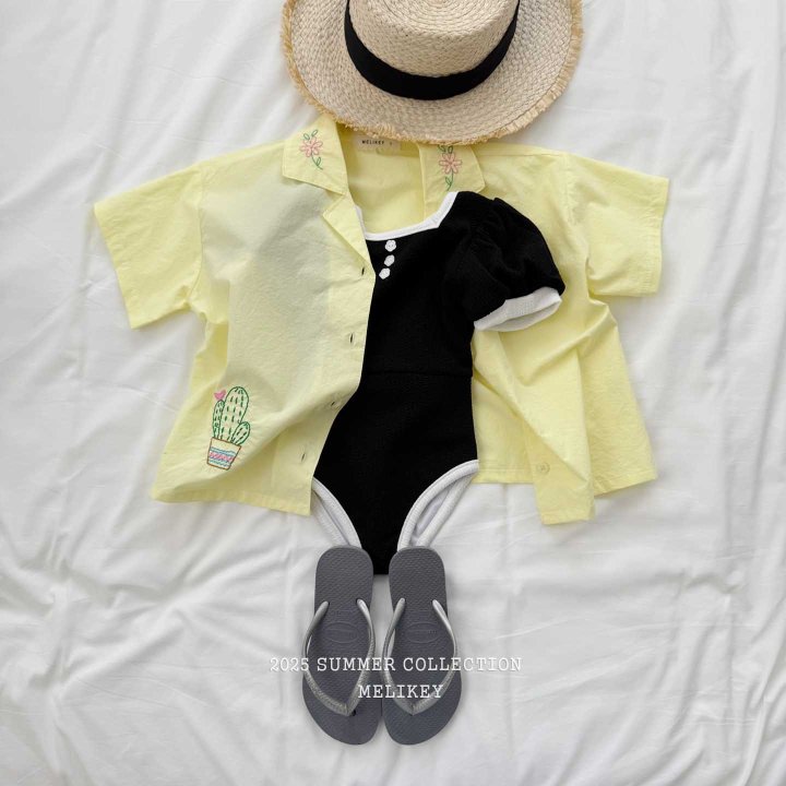 [melikey] Mimi Ribbon Swim Suit_2colors