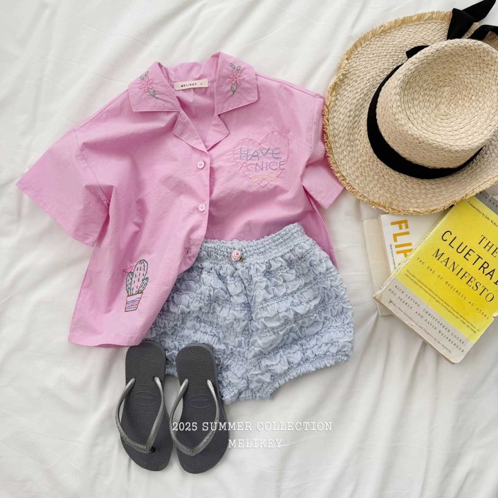 [melikey] Bubble Short Pants_2colors