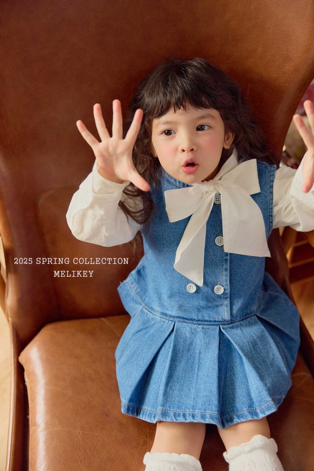 [melikey] Athe Denim Dress_Blue