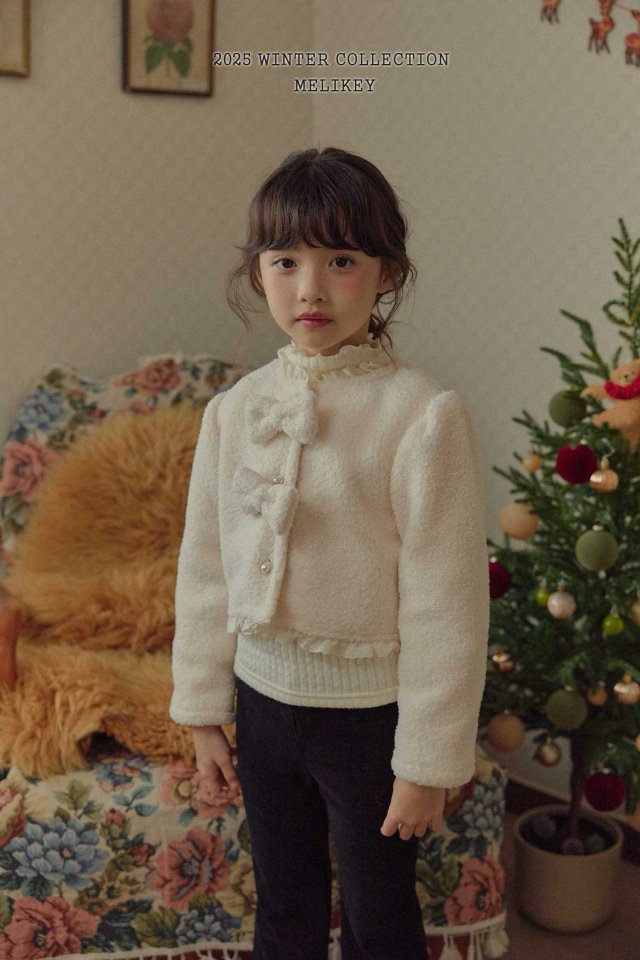 [melikey] Juju Fleece Jacket_Cream