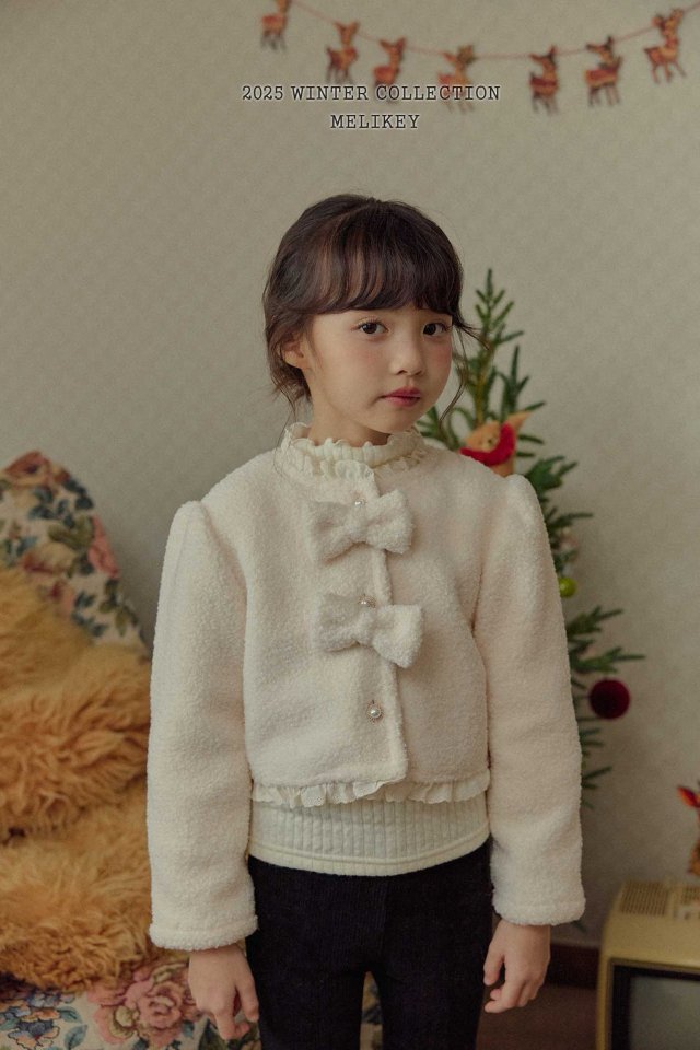 [melikey] Juju Fleece Jacket_Cream