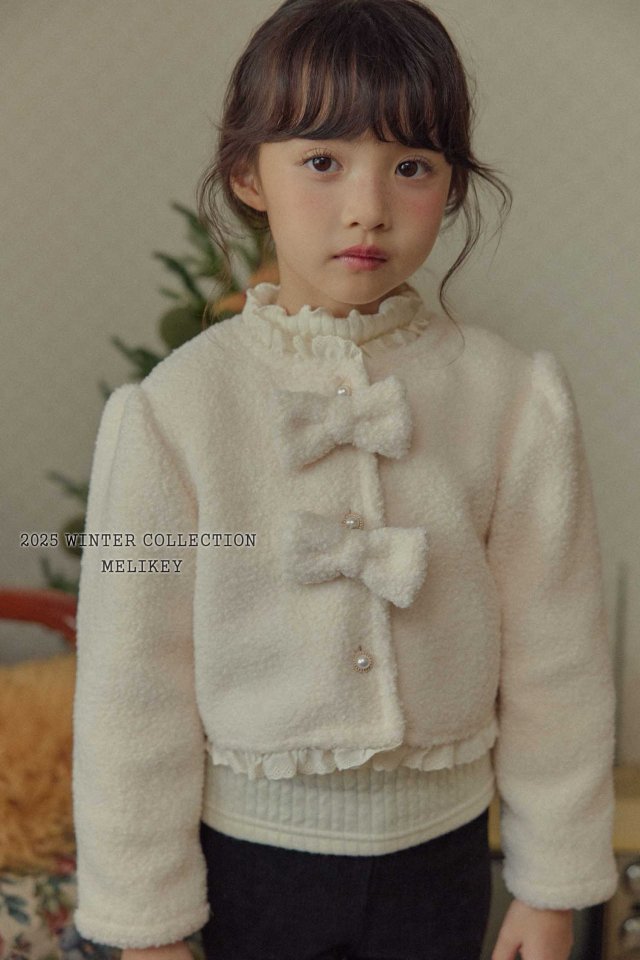 [melikey] Juju Fleece Jacket_Cream