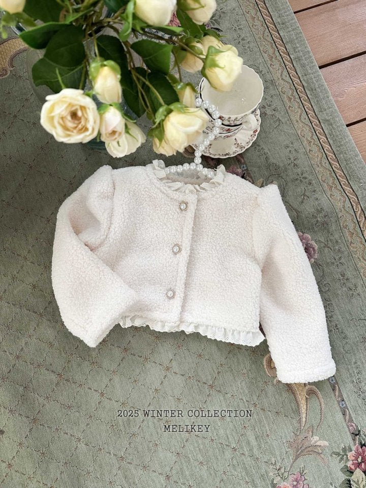 [melikey] Juju Fleece Jacket_Cream