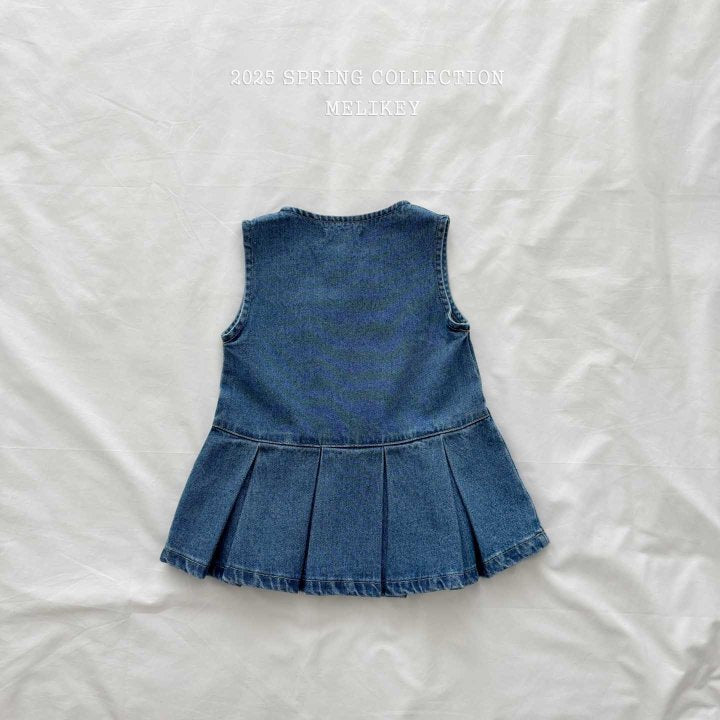 [melikey] Athe Denim Dress_Blue