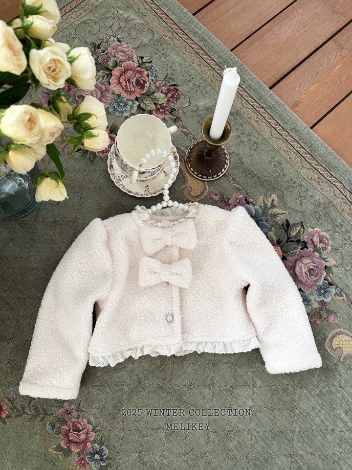 [melikey] Juju Fleece Jacket_Cream