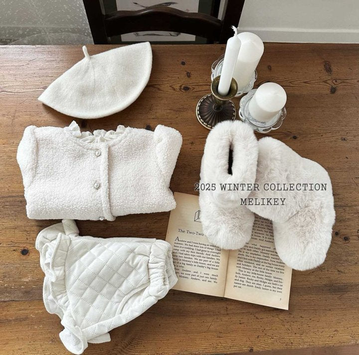 [melikey] Juju Fleece Jacket_Cream