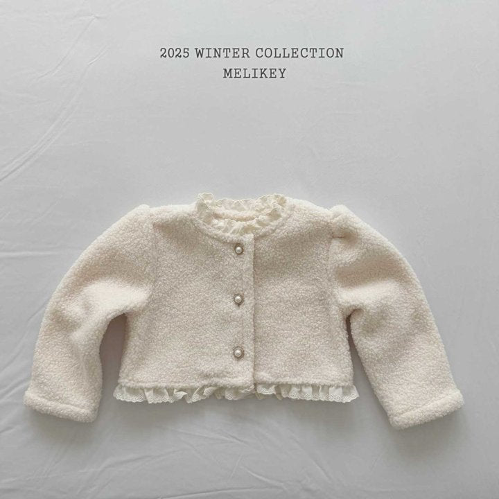 [melikey] Juju Fleece Jacket_Cream