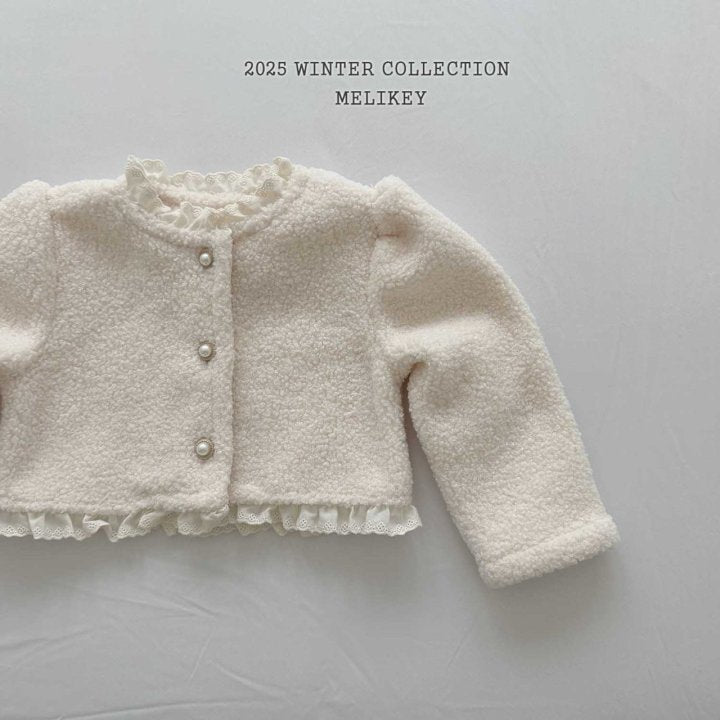 [melikey] Juju Fleece Jacket_Cream