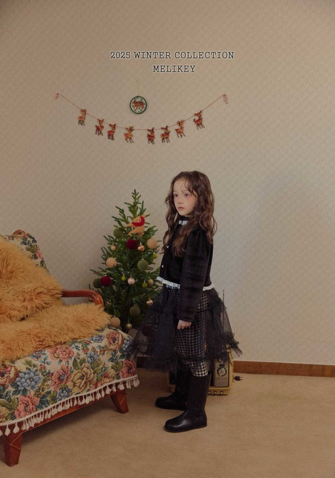 [melikey] Sun Velvet Jacket_Black