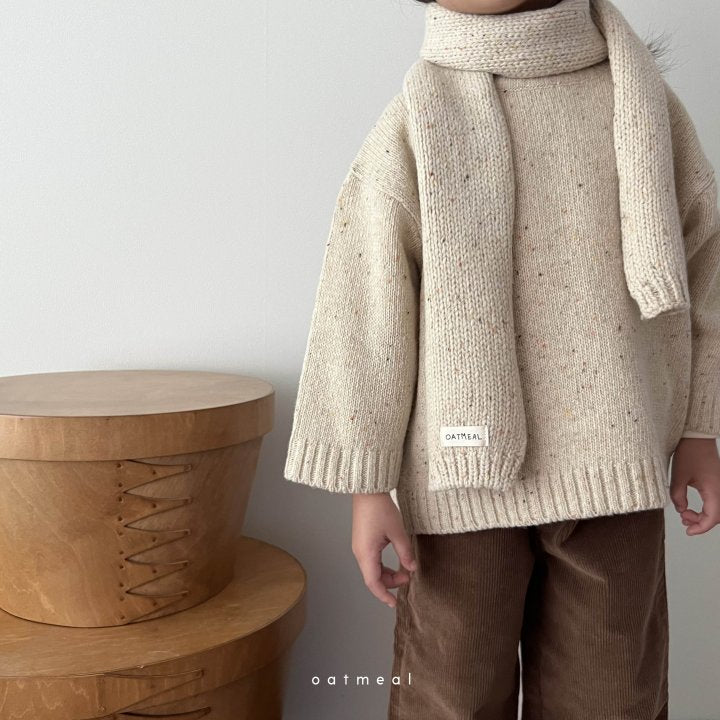 [Oatmeal] Seed Round Knit_3colors