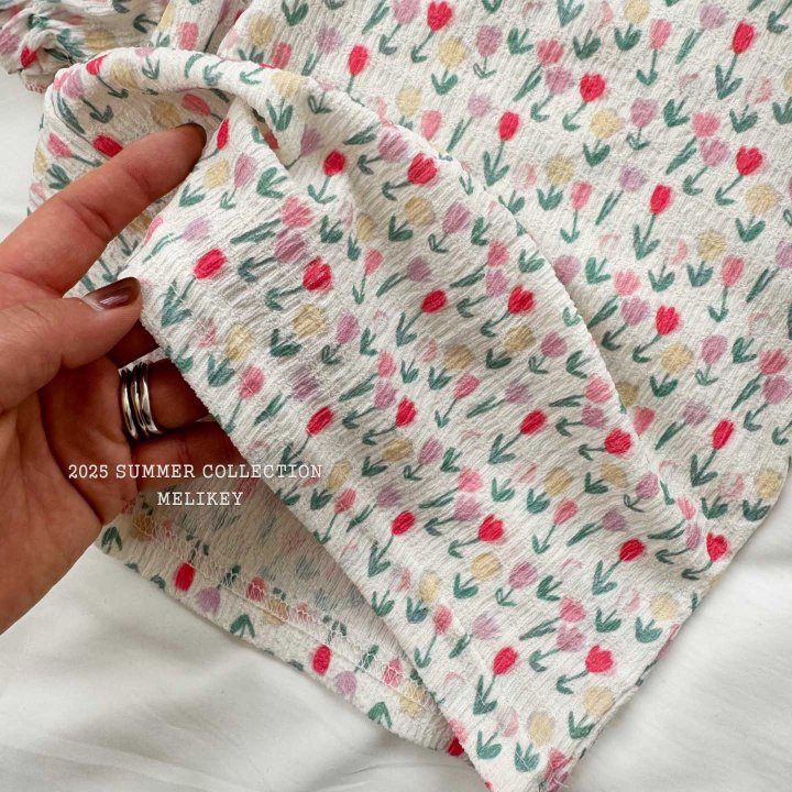 [melikey] Tulip Puff T-shirt_2colors