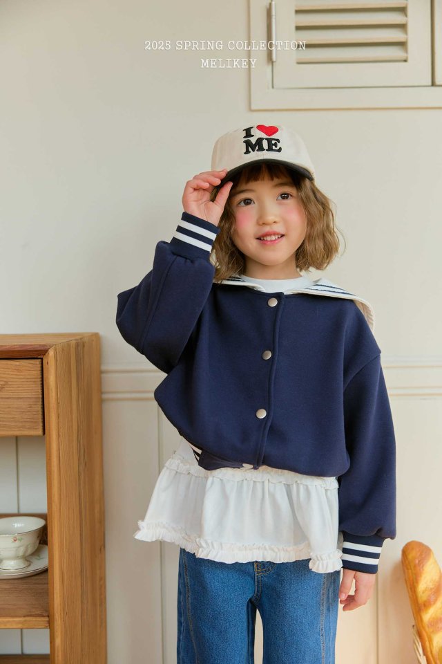 [melikey] Honey Sailor Short Jumpper_Navy