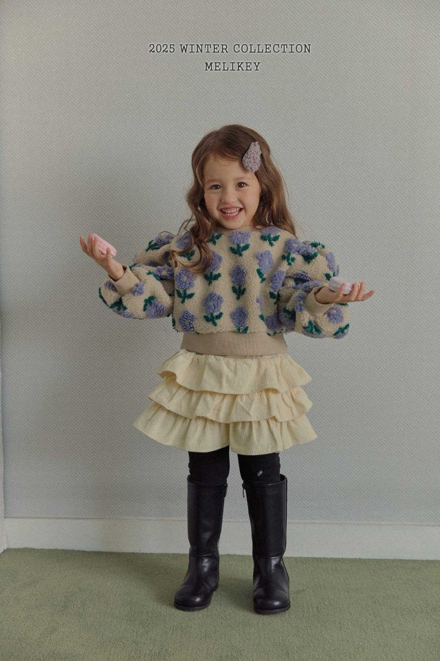 [melikey] Three-Tier Tutu Leggings_2colors