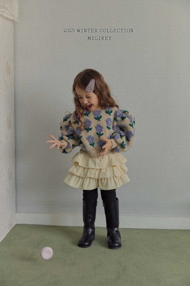 [melikey] Three-Tier Tutu Leggings_2colors