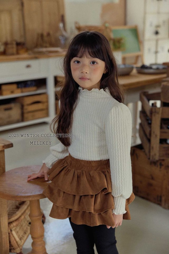 [melikey] Three-Tier Tutu Leggings_2colors