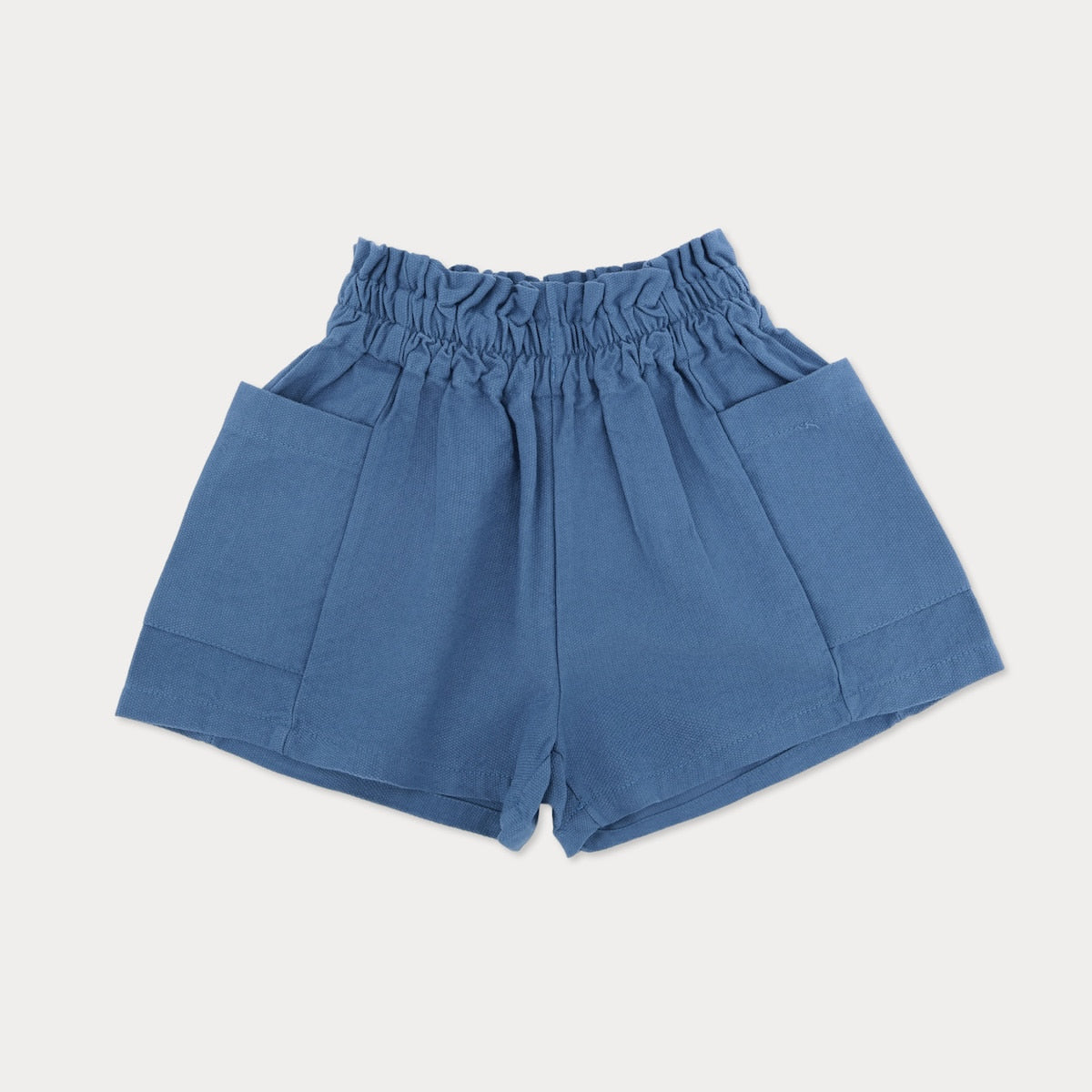 [Soye] Cream frill pants_Blue