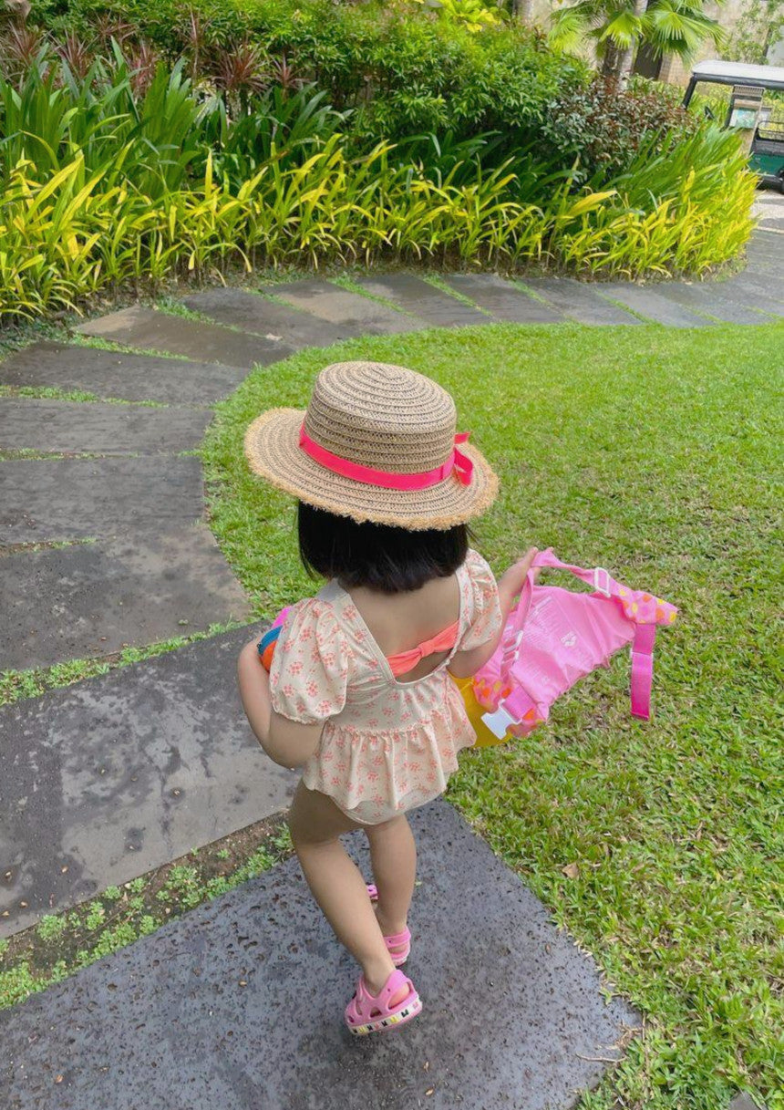 [La belle] Ribbon Summer Hat_4colors