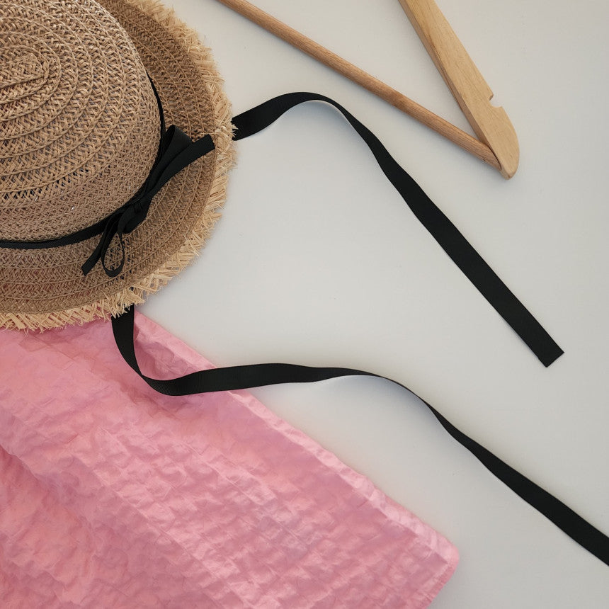 [La belle] Ribbon Summer Hat_4colors