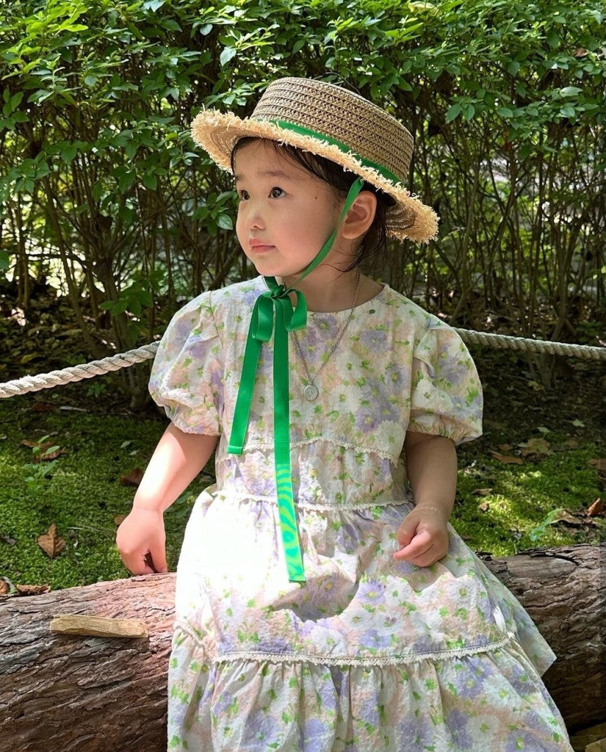 [La belle] Ribbon Summer Hat_4colors