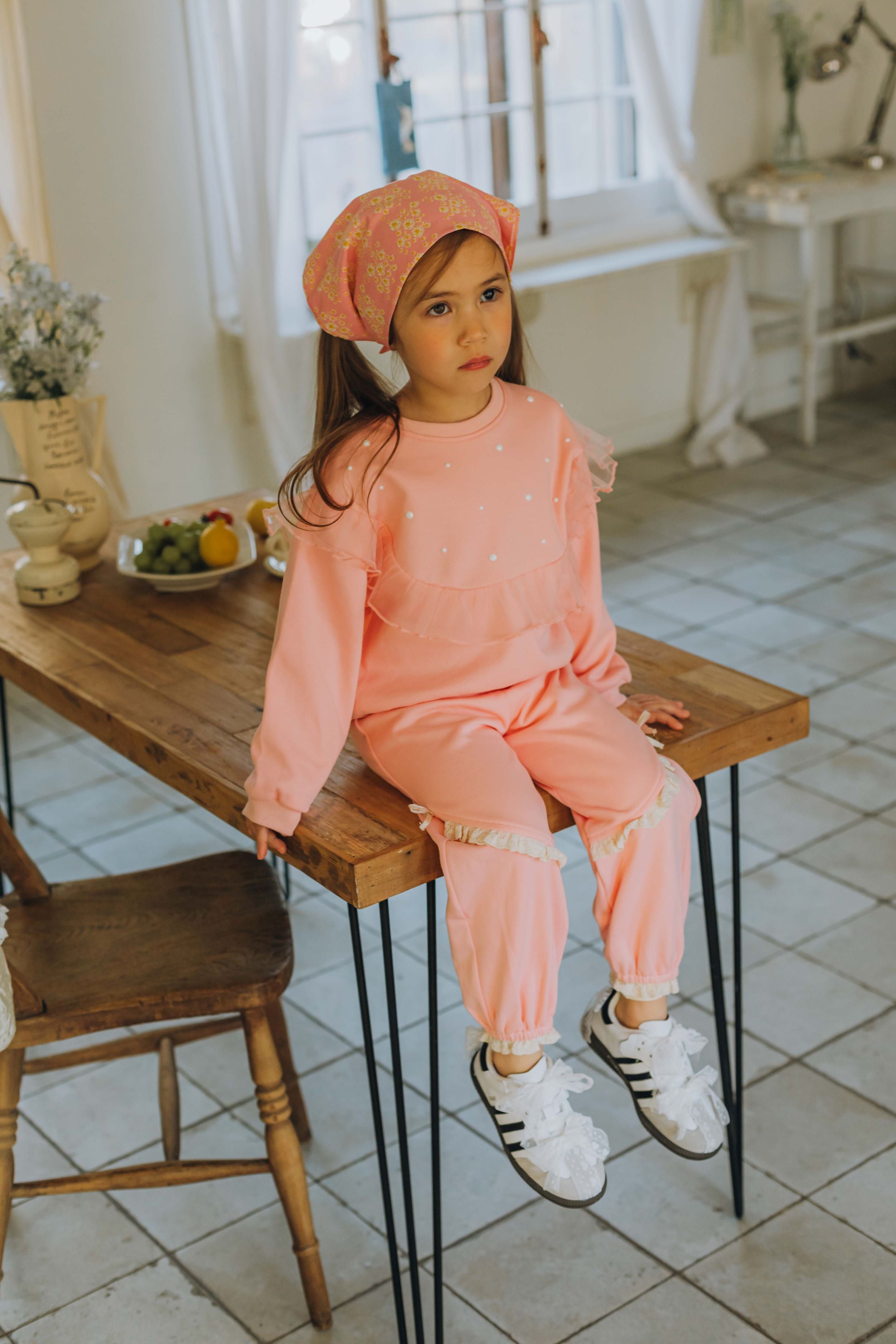 [mumu&amp;baba] Four for Joggers _Pink